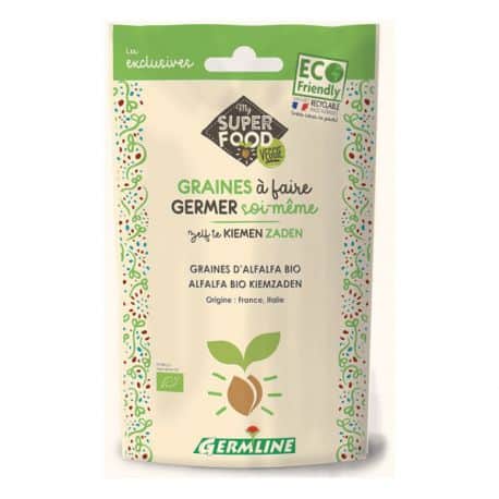 Germline -- Graines à germer alfalfa bio (origine France) - 150 g