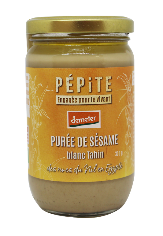 Purée de sésame blanc bio - 1
